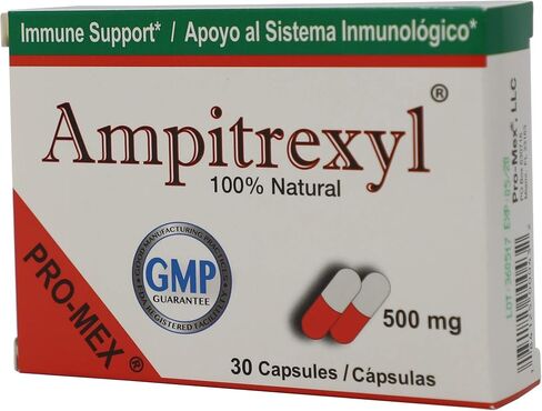 Ampitrexyl 500mg Capsules, Size: 30 by Pro-Mex LLC in Saudi Arabia