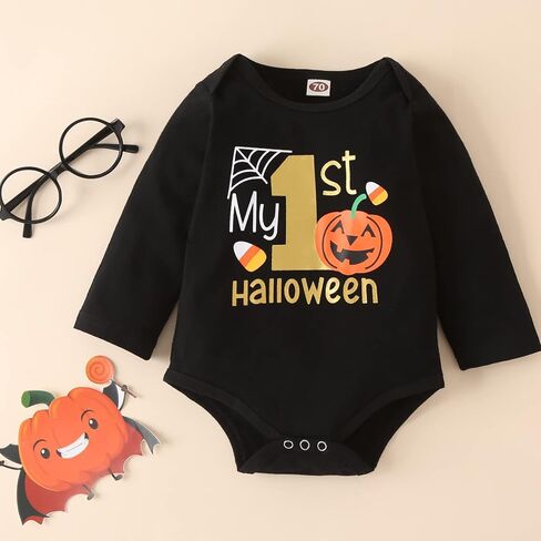 Frogwill Newborn Infant Baby Girl Clothes Rib Frill Romper Sets Fall Long Sleeve 3 Pcs Pant Outfit in Kuwait