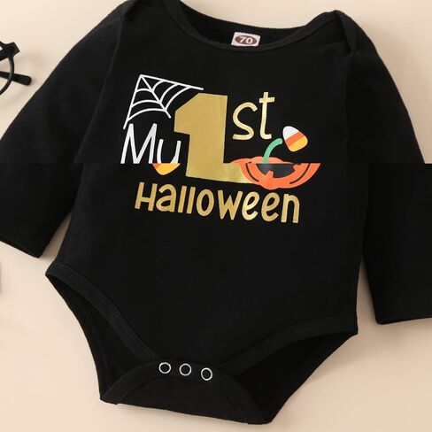 Frogwill Newborn Infant Baby Girl Clothes Rib Frill Romper Sets Fall Long Sleeve 3 Pcs Pant Outfit in Kuwait