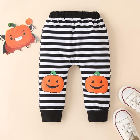 Frogwill Newborn Infant Baby Girl Clothes Rib Frill Romper Sets Fall Long Sleeve 3 Pcs Pant Outfit in Kuwait