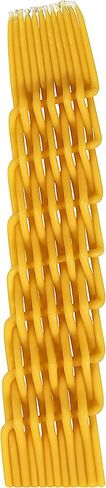 Braided Beeswax Havdalah Candle - Thick Round Twist Braid - Hand Dipped Bees Wax Braided - 2" by 11" - Shabbat Judaica Gift - By Ner Mitzvah in Kuwait