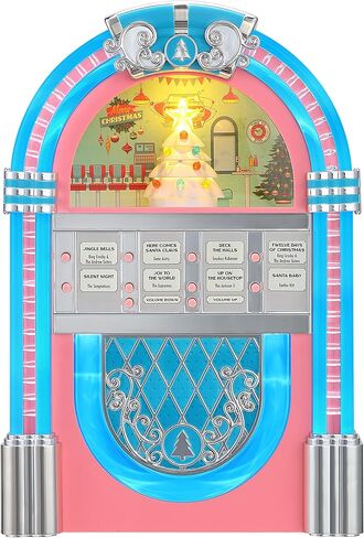 مستر كريسماس صندوق جوك روك او-راما - زينة الكريسماس بلون بينك in Kuwait