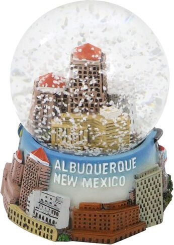 Albuquerque Snow Globe 3.5 Inches New Mexico Souvenir in Saudi Arabia