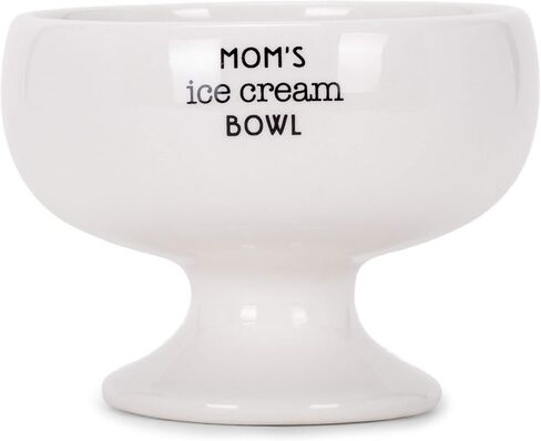 47th & Main Glossy White Ice Cream Bowl, 1-Count, Moms in Saudi Arabia