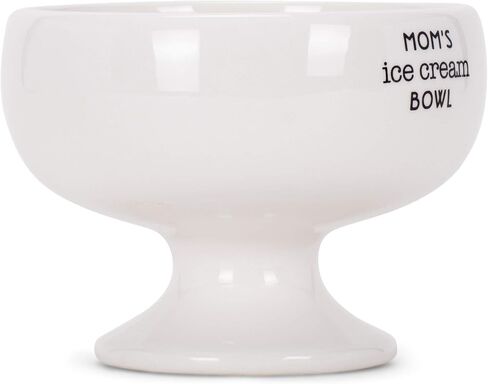 47th & Main Glossy White Ice Cream Bowl, 1-Count, Moms in Saudi Arabia