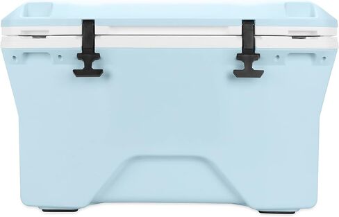 Camco Currituck 30-Quart Premium Cooler & Ice Chest | Features Ice Retention Up to 10 Days, Holds Up to 28 Cans and More, and has Slots for Camping Accessories and Fishing Gear | Permafrost (51718) in Saudi Arabia