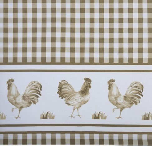 Achim Home Furnishings Barnyard Valance 58 x 14 - كحلي in Kuwait