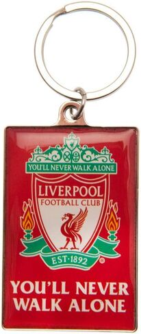 Liverpool Official FC You'll Never Walk Alone Keyring with Velvet Gift Bag Limited Stock in Saudi Arabia