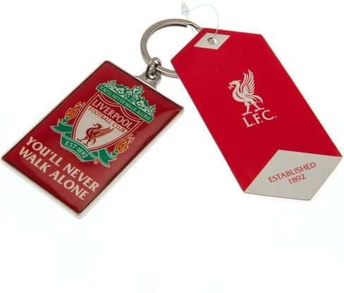 Liverpool Official FC You'll Never Walk Alone Keyring with Velvet Gift Bag Limited Stock in Saudi Arabia