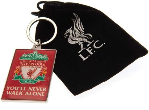 Liverpool Official FC You'll Never Walk Alone Keyring with Velvet Gift Bag Limited Stock in Saudi Arabia