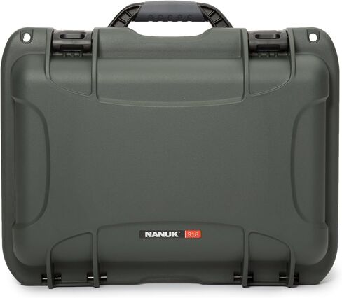NANUK 918 Medium Waterproof Hard Case with Foam Insert 16.9" x 12.9" x 9.3" - Black in Saudi Arabia