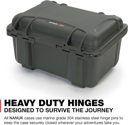 NANUK 918 Medium Waterproof Hard Case with Foam Insert 16.9" x 12.9" x 9.3" - Black in Saudi Arabia