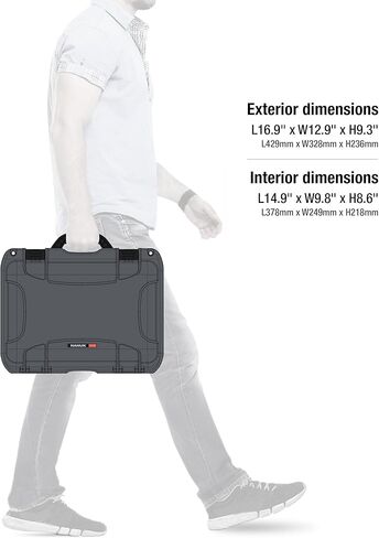 Nanuk Case - Graphite 918-0007,Black in Saudi Arabia