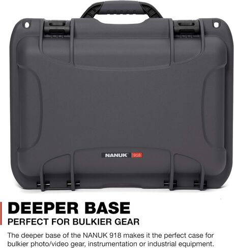 Nanuk Case - Graphite 918-0007,Black in Saudi Arabia