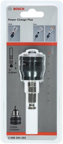 Bosch Professional 1x Power Change Plus Adapter (Socket SDS Plus, Accessory Hole Saw) in Kuwait