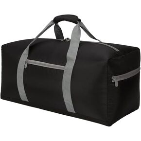 Foldable Duffel Bag 35L Small Luggage Bag Lightweight for Travel Gym Sport-Navy