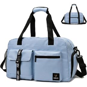 Small Travel Duffle bag Women men,Gym bags with Wet Pocket & Shoe Compartment, Workout Overnight Shopping Hospital Handbag,Lightweight Gear bag