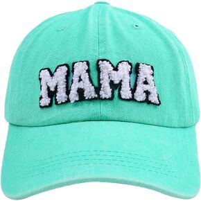 Waldeal Mama Hats for Women, Gifts for Mom, New Mom, Mom to Be, Adjustable Washed Distressed Baseball Cap