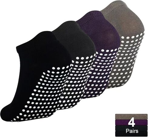 جوارب simjubita غير قابلة للانزلاق، جوارب مضادة للانزلاق مع جل قابض للمنزل، المستشفى، اليوغا، البيلاتس، البار، كبار السن، الحمل in Kuwait