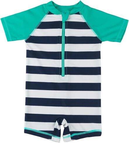 Baby Boy Girl Swimsuit One Piece Surfing Suits Beach Swimwear Rash Guard in Kuwait