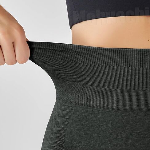 MOHUACHI Butt Lifting Workout Leggings for Women High Waisted Yoga Pants Scrunch Butt Gym Seamless Booty Tights in Saudi Arabia