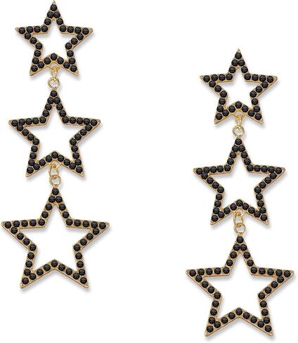 Tumhun Crystal Star Dangle Earrings Rhinestone Star Drop Earrings For Girls Birthday Valentine's Day Mother's Day Gift in Saudi Arabia