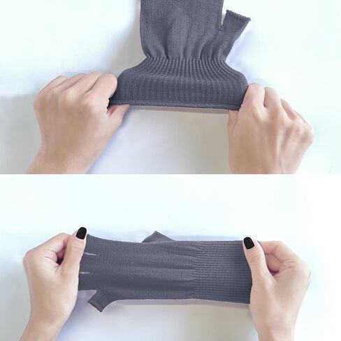 Evridwear Merino Wool Fingerless String Knit Liner Touchscreen Gloves 4 Colors in Saudi Arabia