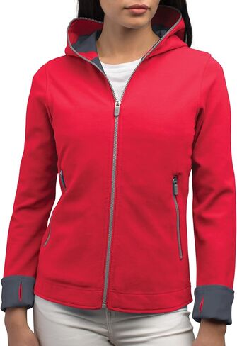 SCOTTeVEST Chloe Glow Hoodie للنساء - 18 جيوب مخفية - سويت شيرت خفيف الوزن بسحاب للسفر والمزيد in Saudi Arabia