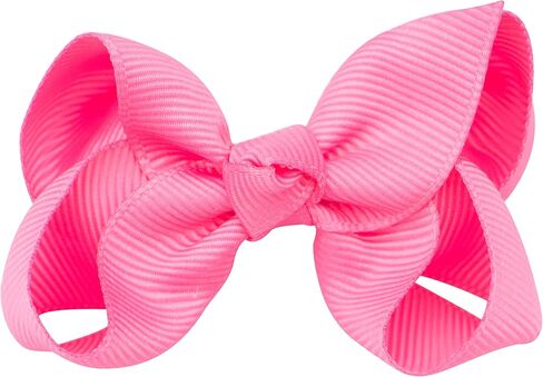 فيونكات شعر كلاسيكية 40 قطعة 6.35 سم للبنات الصغار ملحقات الشعر للأطفال الصغار والأطفال والبنات من فينوبو in Kuwait