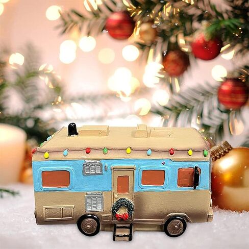 Zhongdawei House Scene, Christmas Vacation Village Decoration Holiday House Lighted Building Celebrating Holidays Xmas Ornaments in Saudi Arabia