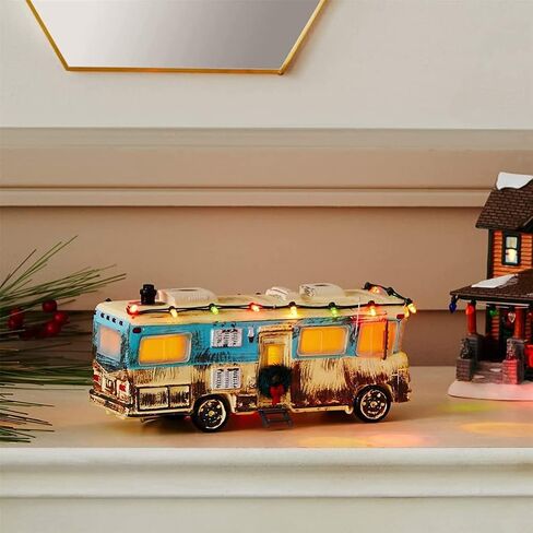 Zhongdawei House Scene, Christmas Vacation Village Decoration Holiday House Lighted Building Celebrating Holidays Xmas Ornaments in Saudi Arabia
