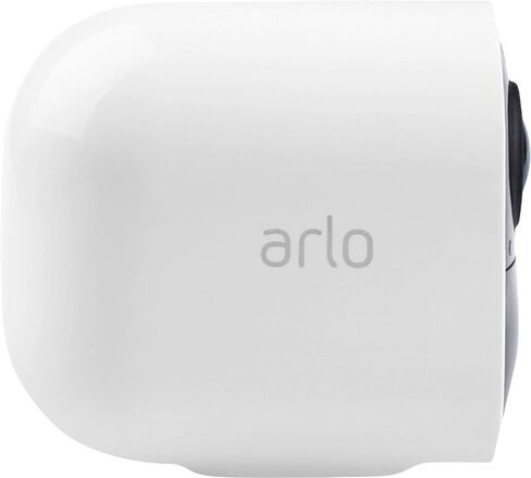Arlo Ultra - نظام كاميرا 1 آمن بدون أسلاك بدقة 4K UHD | داخلي/خارجي مع رؤية ليلية ملونة، رؤية 180 درجة، صوت ثنائي الاتجاه، ضوء كشاف، صفارة إنذار | يعمل مع Alexa وHomeKit | أسود، إضافة على الكاميرا in Kuwait