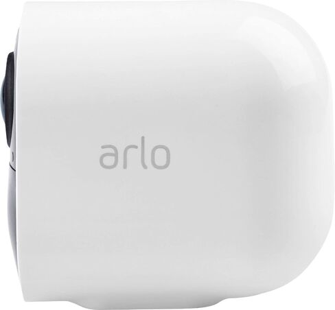 Arlo Ultra - نظام كاميرا 1 آمن بدون أسلاك بدقة 4K UHD | داخلي/خارجي مع رؤية ليلية ملونة، رؤية 180 درجة، صوت ثنائي الاتجاه، ضوء كشاف، صفارة إنذار | يعمل مع Alexa وHomeKit | أسود، إضافة على الكاميرا in Kuwait