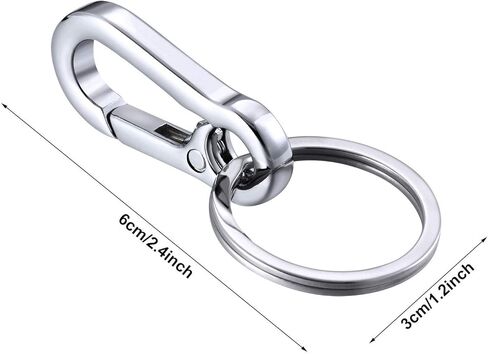 Metal Carabiner Clip Keyring Keychain for Tile/Tile (Gen 2)/ Key Finder in Saudi Arabia