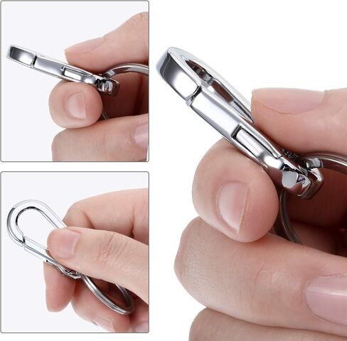 Metal Carabiner Clip Keyring Keychain for Tile/Tile (Gen 2)/ Key Finder in Saudi Arabia