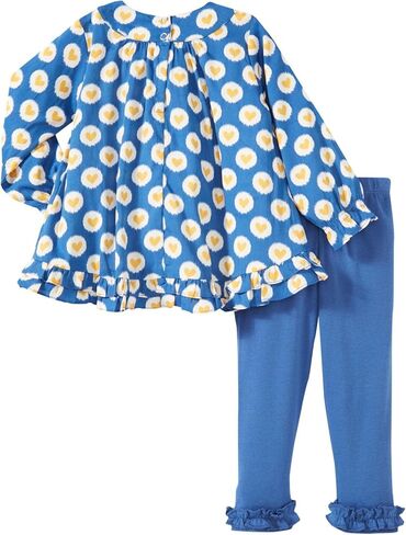 Masala Baby Girls' Elsa Dotted Heart 2 Piece Set (Baby) in Kuwait