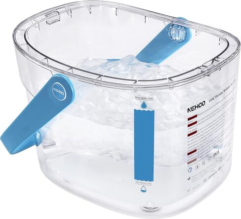 NEHOO Cold Therapy System, Transparent Bucket, Programable Ice Therapy Machine After Knee, Shoudler Surgery in Kuwait