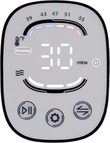 NEHOO Cold Therapy System, Transparent Bucket, Programable Ice Therapy Machine After Knee, Shoudler Surgery in Kuwait