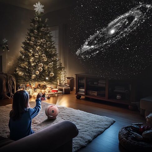 يعد قرص Andromeda لجهاز عرض LaView Star مثاليًا كهدية عيد ميلاد للأطفال، وهدية يوم الأطفال، وهدية عيد الميلاد، مثالي كحضانة أطفال وديكورات لعائلتك in Kuwait