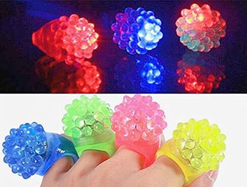 ضوء ليلي ملون وميض LED مصاصة Rave Binkie تضيء لعبة قلادة متوهجة وامضة LED صافرة الحلمة للأنشطة في KTV وبار حفلة موسيقية عيد الميلاد الهالوين (A-6 حزمة ملونة) in Kuwait