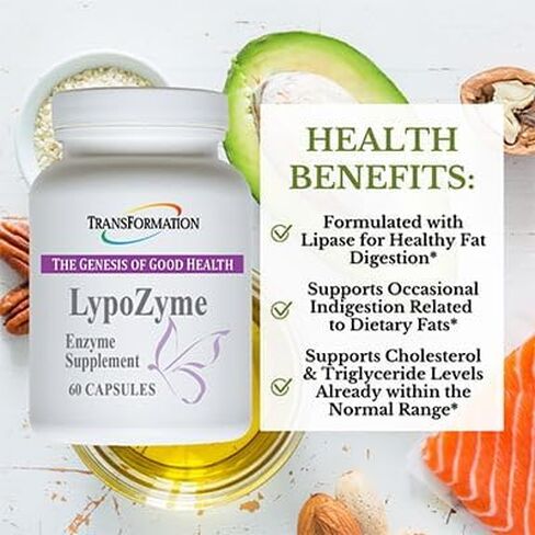 TRANSFORMATION THE GENESIS OF GOOD HEALTH LypoZyme 120 ct in Saudi Arabia