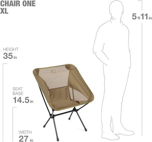 كرسي هيلينوكس One XL خفيف الوزن، قابل للحمل، قابل للطي للتخييم in Kuwait