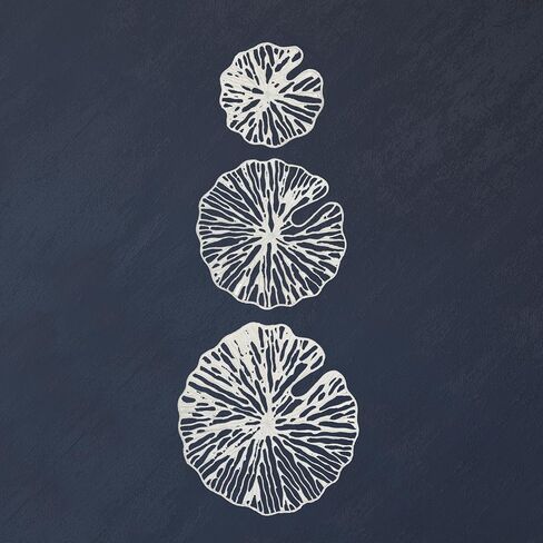 Creative Co-Op Handmade White Coral Shaped Paper & Metal Décor (Set of 3 Sizes) Wall Art in Saudi Arabia