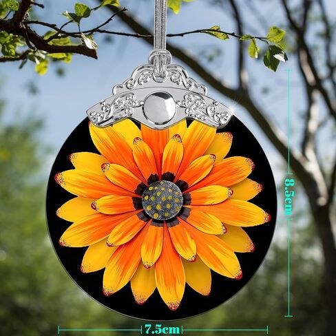 Jocidea Christmas Ornament, Dragonfly Christmas Decor, Dragonfly Ornaments for Christmas Tree, Stained Glass Ornament, Dragonfly Gifts, Holiday Decorations and Xmas Gifts Ideas in Saudi Arabia