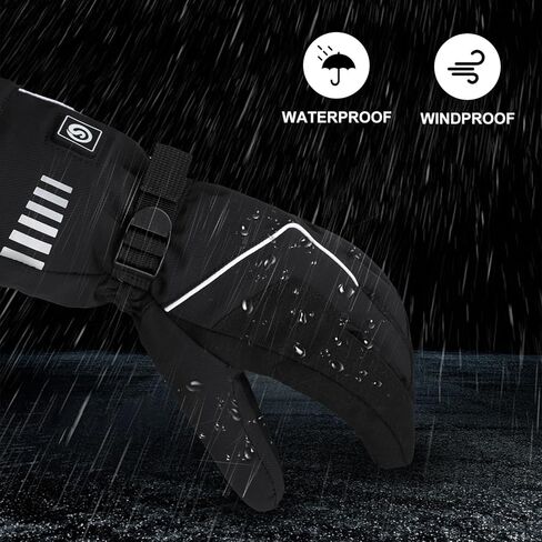 SAVIOR HEAT Heated Gloves for Men Women,Electric Gloves 4000mAh Rechargeable Batteries Touchscreen Waterproof Heated Winter Gloves for Motorcycle Ski Hiking in Kuwait