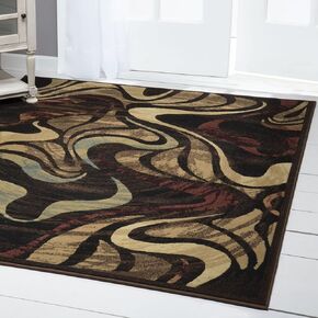Home Dynamix Catalina Picasso Area Rug, 7'10" Round, Black, (Model: ) in Kuwait
