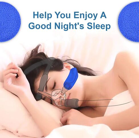 أغطية أحزمة CPAP من 8 قطع - أغطية أحزمة للرأس لأزياء الأحلام، إير تاتش ، إير فيت ، امارا و كومفورت جل ، وسائد CPAP فائقة الراحة - تقلل من تهيج الاحمرار وعلامات الضغط in Kuwait