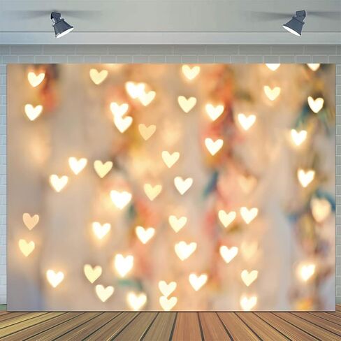 CYLYH 10x8ft عيد الحب خلفية الحب القلب الزفاف دش عيد ميلاد حفل زفاف الحب القلب جدار ديكور راية طفل حديث الولادة طفل حفلة عيد ميلاد ديكور راية D520 in Kuwait
