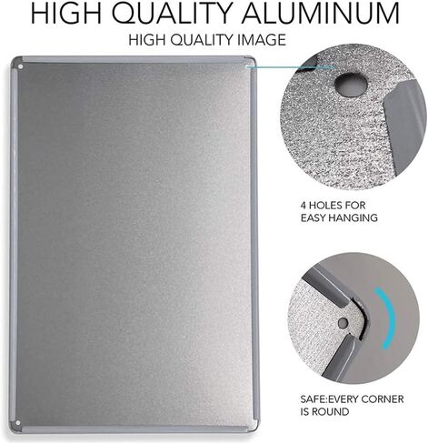 علامات معدنية عتيقة باللون الأسود والأبيض والرمادي قطة "هل أنت بوبينج" فن جمالي مضحك من القصدير المعدني علامة الحمام والمرحاض لوحة حديدية لتزيين جدار المرحاض مقاس 8 × 12 بوصة in Kuwait