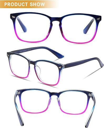 DUCO Blue Light Glasses for Men Women Blue Ray Blocking Glasses Computer Glasses for Teens Non prescription Eyeglasses 5201 in Saudi Arabia